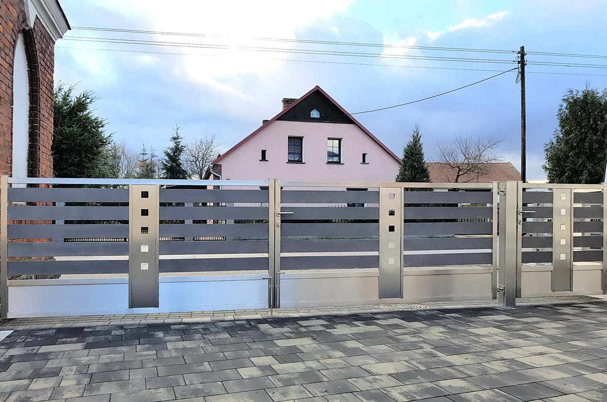 Concord ogrodzenia nowoczesne brama